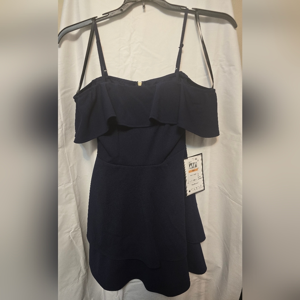 B Darlin size 3 navy blue dress